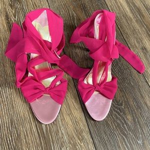 BCBG MAXAZRIA wrap heals